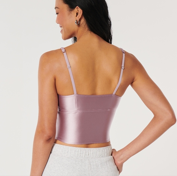 Gilly Hicks (Hollister) - Ruched Satin Bustier - *Read for Sizing details* (NWT) - Picture 3 of 9